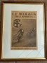 Framed front page of 1922 Miroir des Sports newspaper – Nov 22nd